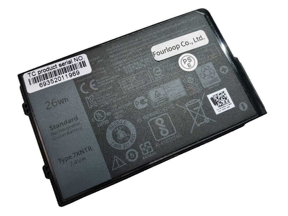 【純正】Latitude 12 7220 7.4V 26Wh dell ノート PC ノートパソコン 純正 バッテリー 電池