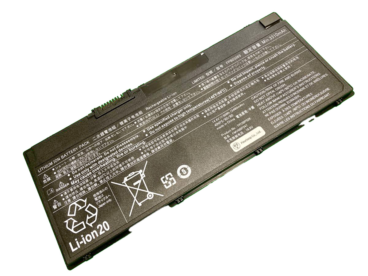 【楽天市場】【純正】Lifebook u938 14.4V 50Wh FUJITSU 富士通 ノート PC ノートパソコン 純正 交換バッテリー :  バッテリーショップ FULL CHARGE