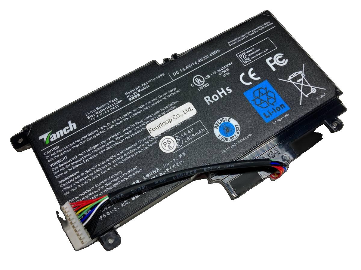 Satellite l50-a-173 14.4V 43Wh toshiba ノート PC ノートパソコン 互換 バッテリー 電池