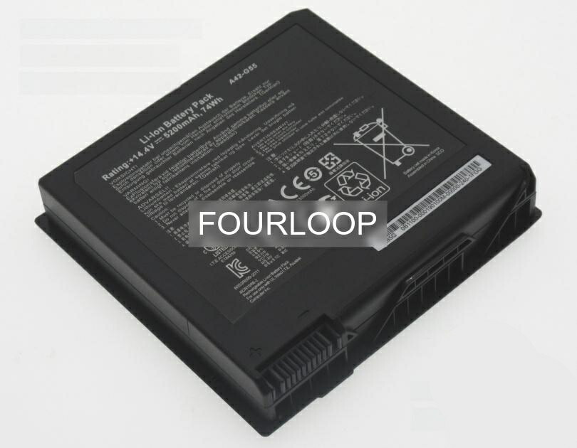 【互換】G55xi361vw-bl 14.4V 63Wh asus エイスース ノートパソコン 交換用バッテリー 充電池|バッテリーショップ FULL CHARGE
