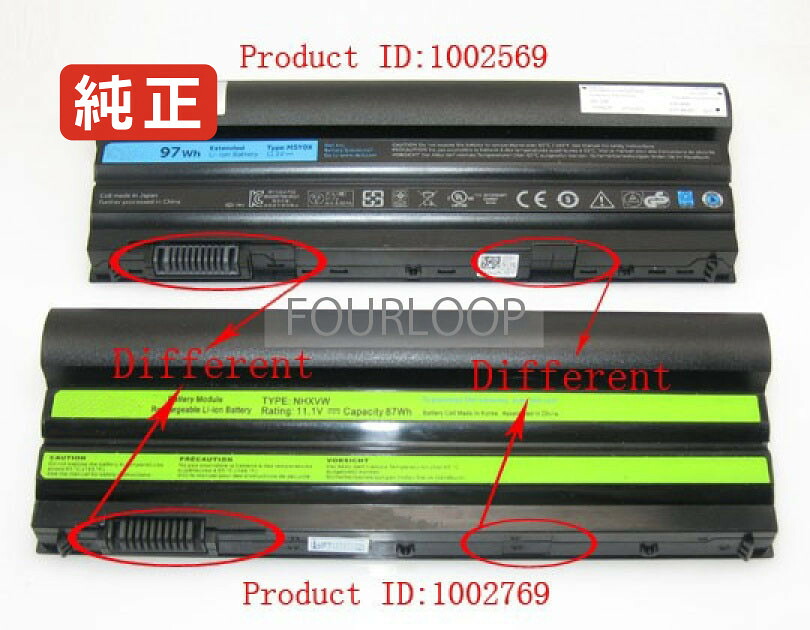 【純正】9f77k 11.1V 87Wh dell デル ノートPC 交換用バッテリー 電池パック|バッテリーショップ FULL CHARGE