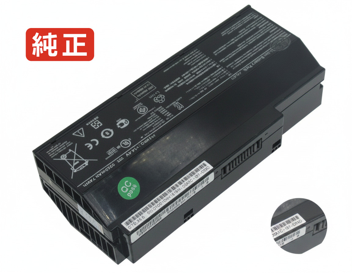 【純正】G53jq 14.4V 74Wh asus ノート PC ノートパソコン 純正 バッテリー 電池 9,451円