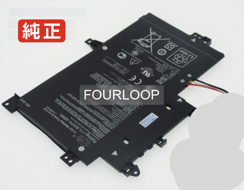 【純正】Transformer book flip tp500ln-qb72t 11.4V 48Wh asus ノート PC ノートパソコン 純正 バッテリー 電池画像