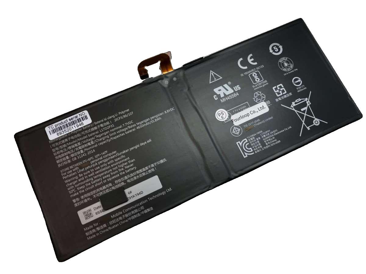 【純正】Yoga book c930 za3s0100lv 7.7V 35.8Wh lenovo レノボ ノートPC 交換用バッテリー 電池パック｜バッテリーショップ FULL CHARGE