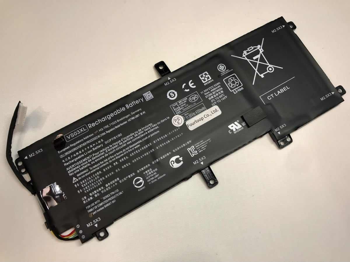 【純正】Envy 15-as131tu 11.55V 52Wh hp ヒューレットパッカード ノートパソコン 交換バッテリー リチウムイオン 充電池｜バッテリーショップ FULL CHARGE