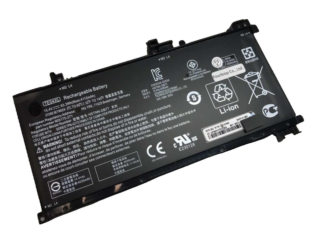 Omen 15-ax246nf 15.4V 63.3Wh hp ノート PC ノートパソコン 純正 交換バッテリー 電池 春の新作続々