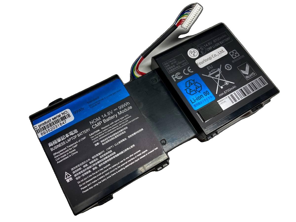 Alw17r-3828 14.8V 99Wh dell ノート PC ノートパソコン 互換 バッテリー 電池