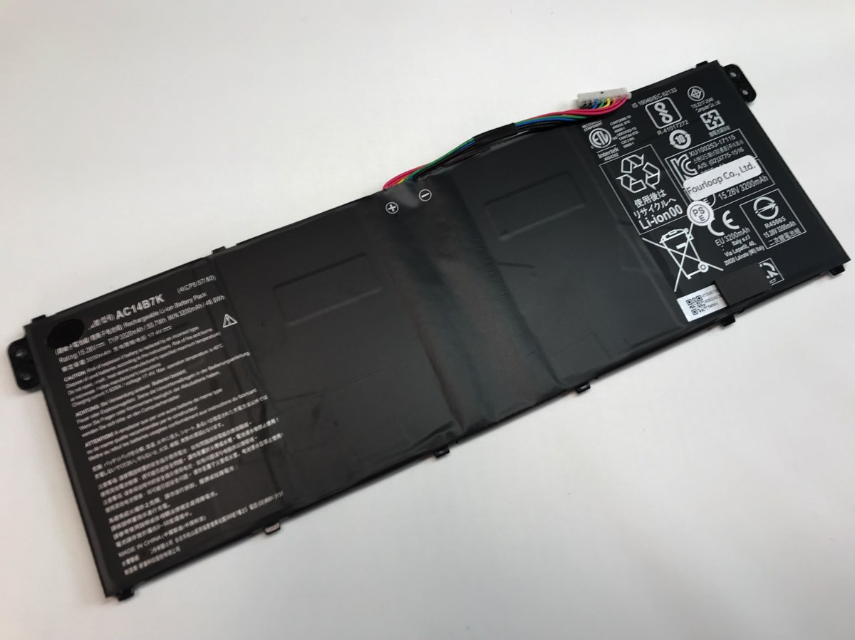 【純正】Swift 3 sf314-56-58s7 15.28V 48.8Wh acer エイサー ノートPC 交換用バッテリー 電池パック|バッテリーショップ FULL CHARGE