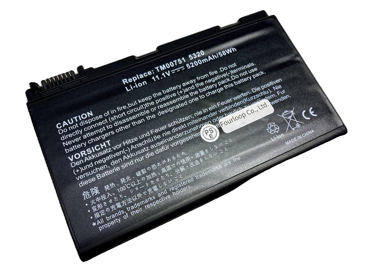 【互換】Travelmate 5730 3g 11.1V 48Wh acer エイサー ノートパソコン 交換用バッテリー 充電池｜バッテリーショップ FULL CHARGE