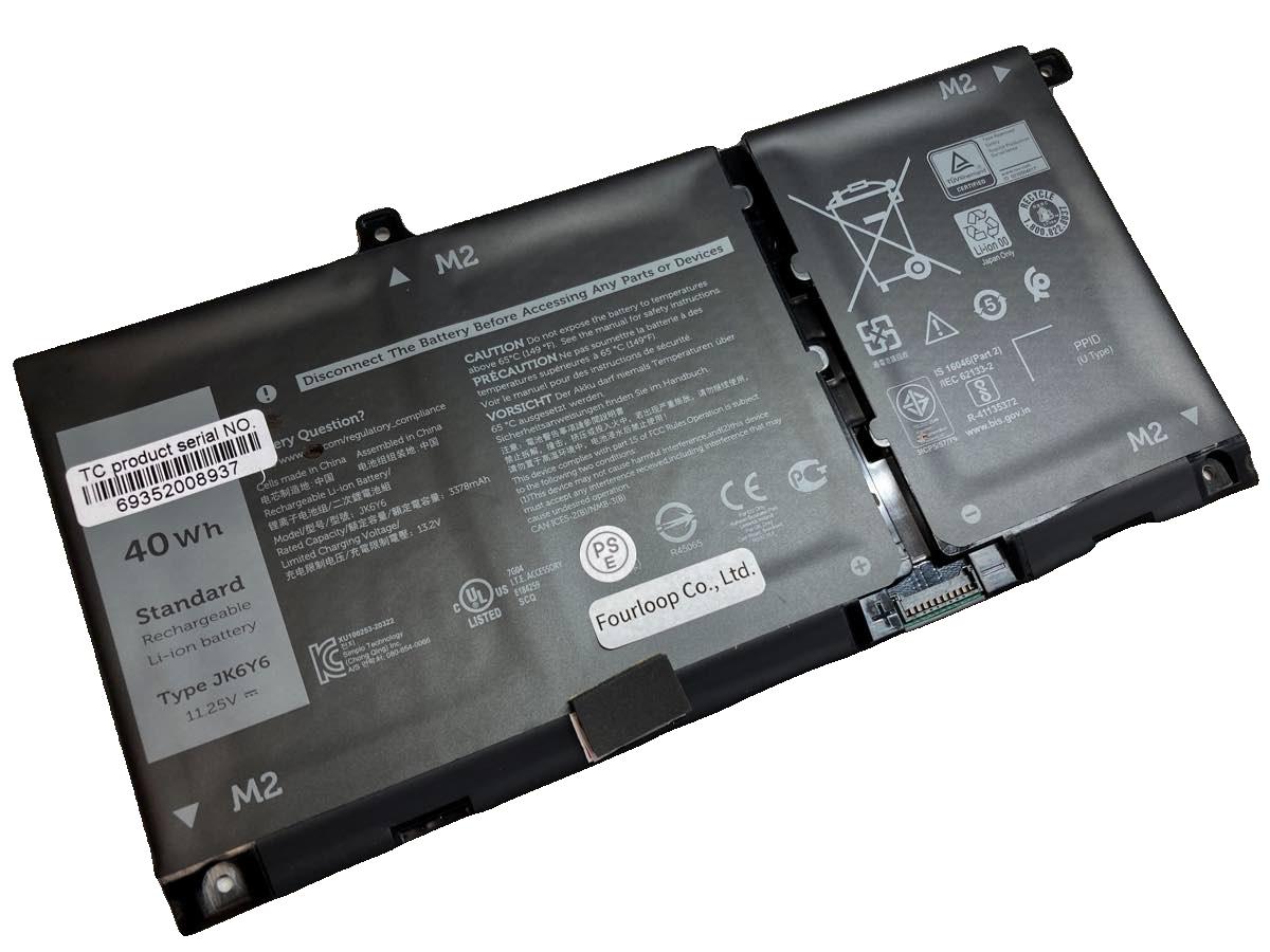 【純正】Latitude 3510 htkpx 11.25V 40Wh dell ノート PC ノートパソコン 純正 バッテリー 電池