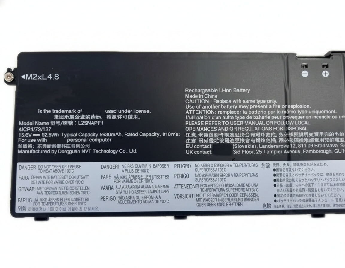 【純正】L25n4pf1 15.6V 92.5Wh lenovo レノボ ノートパソコン 交換用バッテリー 充電池|バッテリーショップ FULL CHARGE