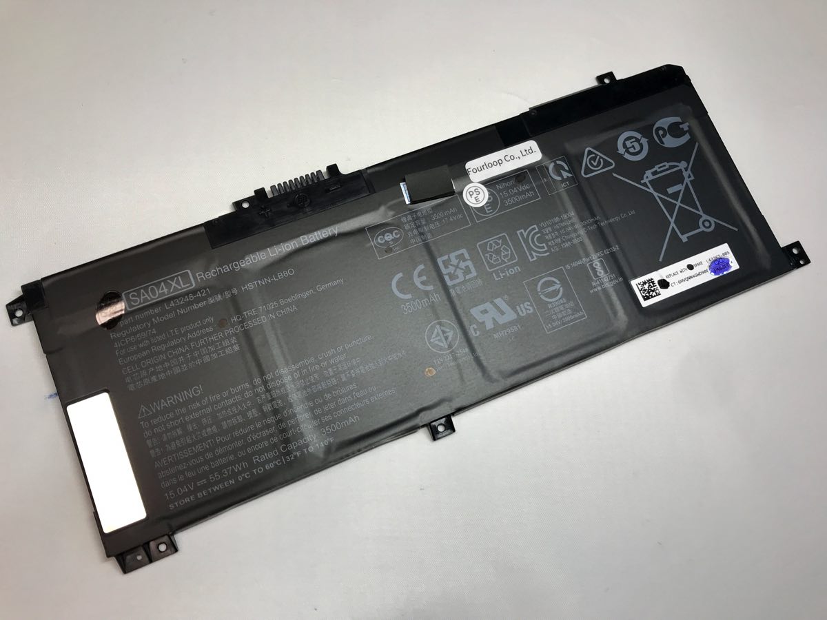 【純正】Envy x360 15-dr1008tu 15.2V or 15.4V 55.67Wh hp ノート PC ノートパソコン 純正 バッテリー 電池