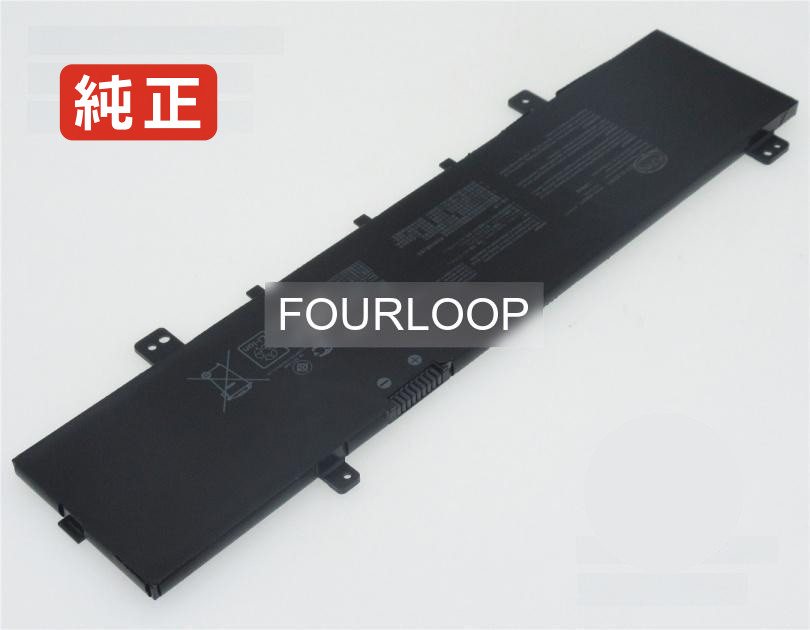 【純正】X505za-bq299t 11.55V 42Wh asus エイスース ノートパソコン 交換用バッテリー 充電池|バッテリーショップ FULL CHARGE