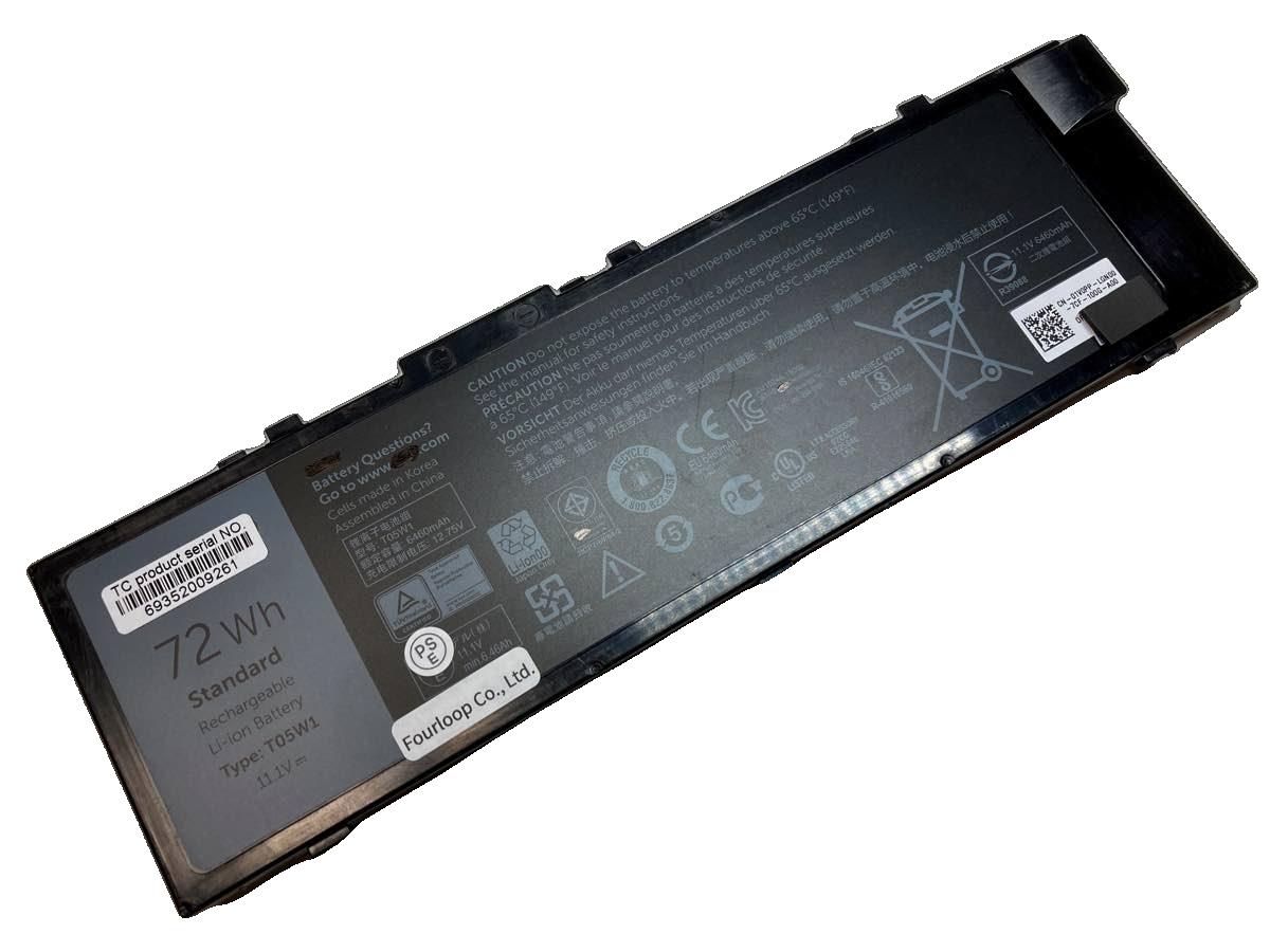 【純正】0fny7 11.1V 72Wh dell ノート PC ノートパソコン 純正 バッテリー 電池｜バッテリーショップ FULL CHARGE
