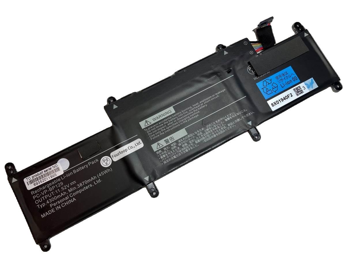 【純正】3icp5/54/90 11.52V 45Wh nec エヌイーシー ノートパソコン 交換バッテリー リチウムイオン 充電池｜バッテリーショップ FULL CHARGE