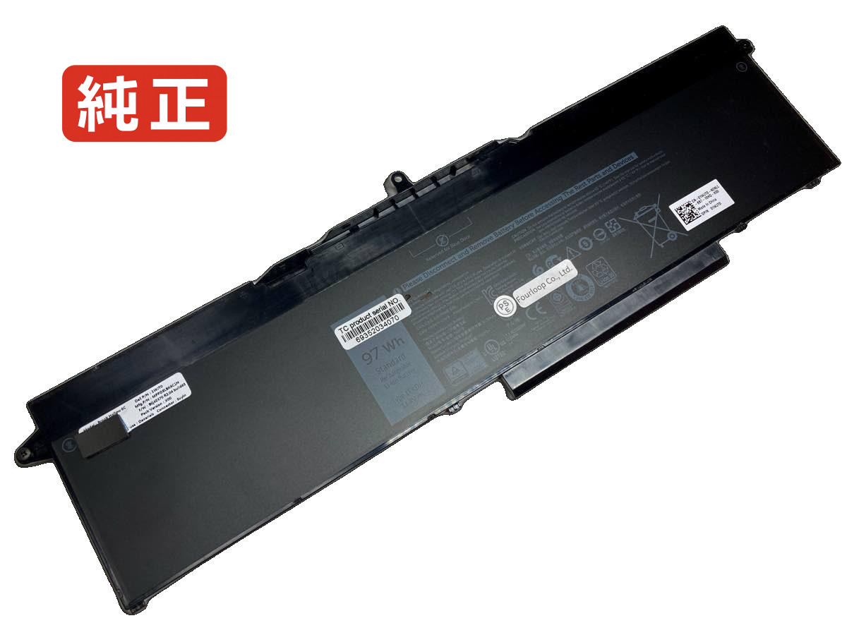 【純正】Latitude 5411 11.4V 97Wh dell ノート PC ノートパソコン 純正 バッテリー 電池
