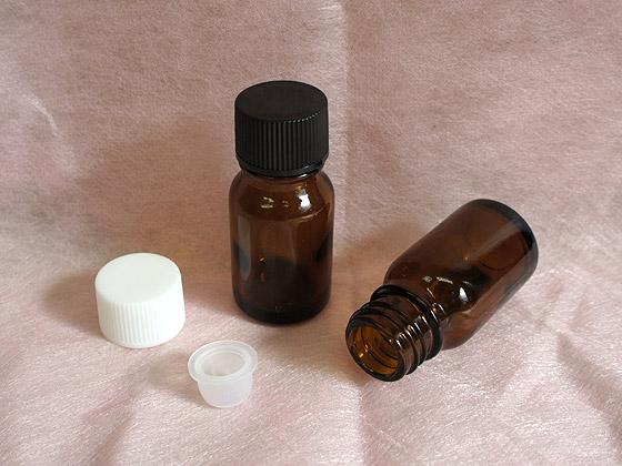 遮光瓶 Ｔアンバー 経典 10ml キャップ付 超人気