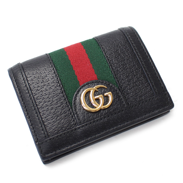 ◇高品質 GUCCI グッチ オフィディア カードケース 二つ折り財布