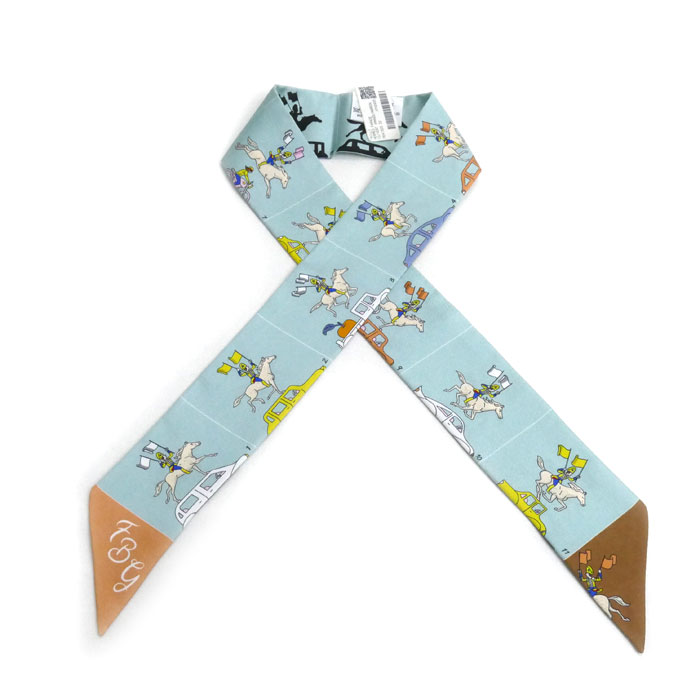 楽天市場】エルメス ツイリー ド レ ブックル ブロデリー アングレーズ