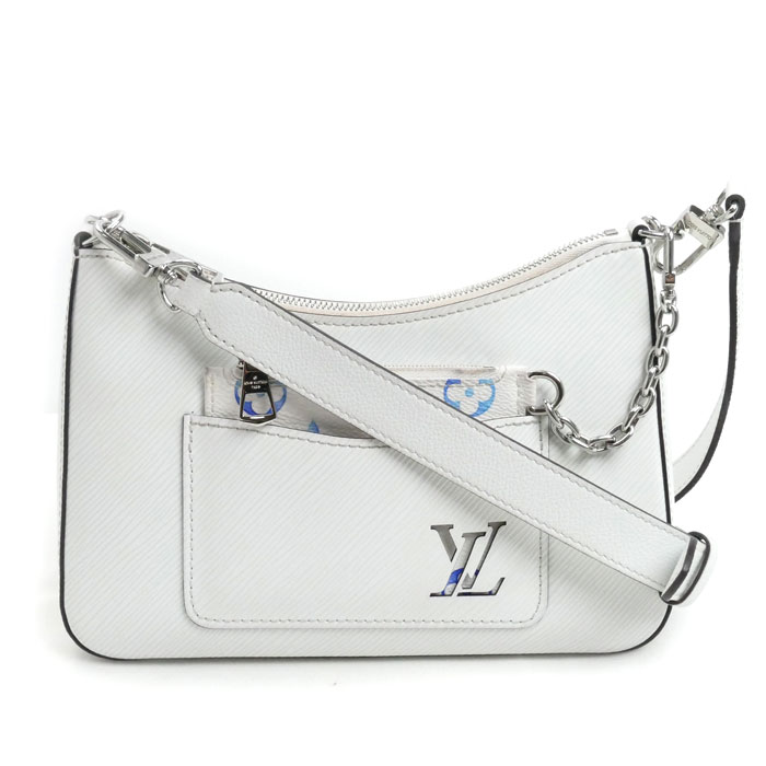 LOUIS VUITTON ルイ・ヴィトン マレル 2Wayショルダーバッグ エピ ホワイト M25316 レディース 中古
