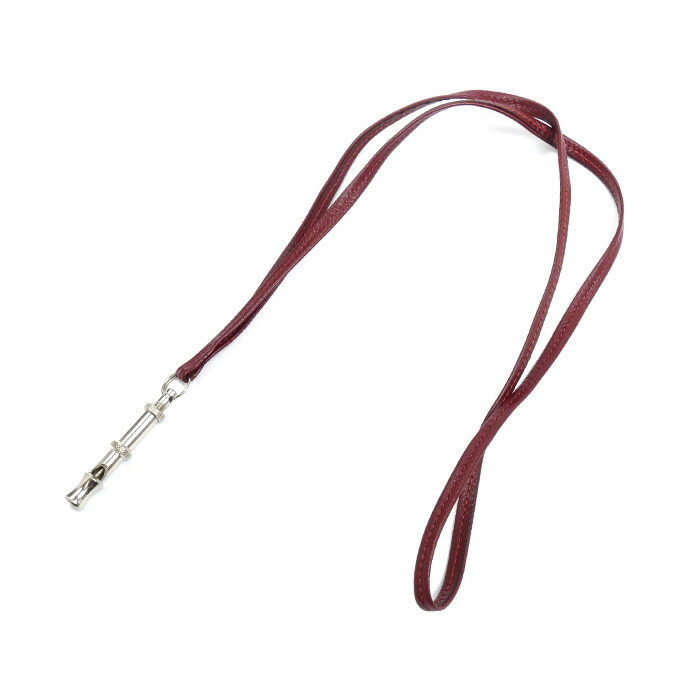 【HERMES】20sドッグ ホイッスル カーフレザーネックレス 楽天市場】HERMES エルメス シフレ ホイッスル 笛 犬笛 ドッグ