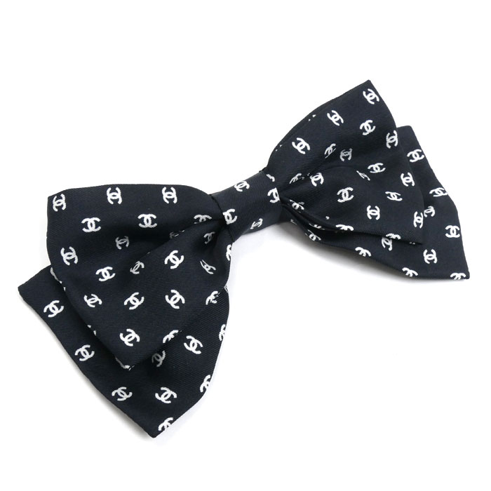 楽天市場】シャネル CHANEL リボンモチーフ バレッタ カメリア