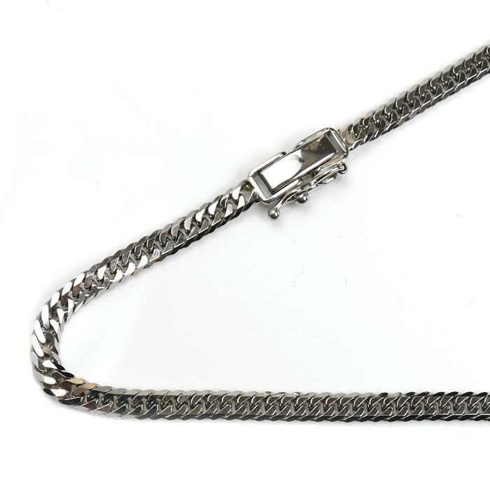 【専用】50cm PT喜平ネックレス6面ダブルカット 楽天市場】喜平 ネックレス PT999 純PT 6面カット ダブル 100g
