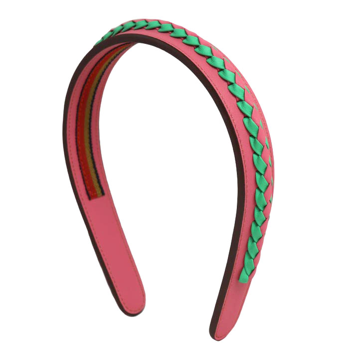 楽天市場】【エルメス】Hermes レザー カチューシャ ヘアバンド セリエ