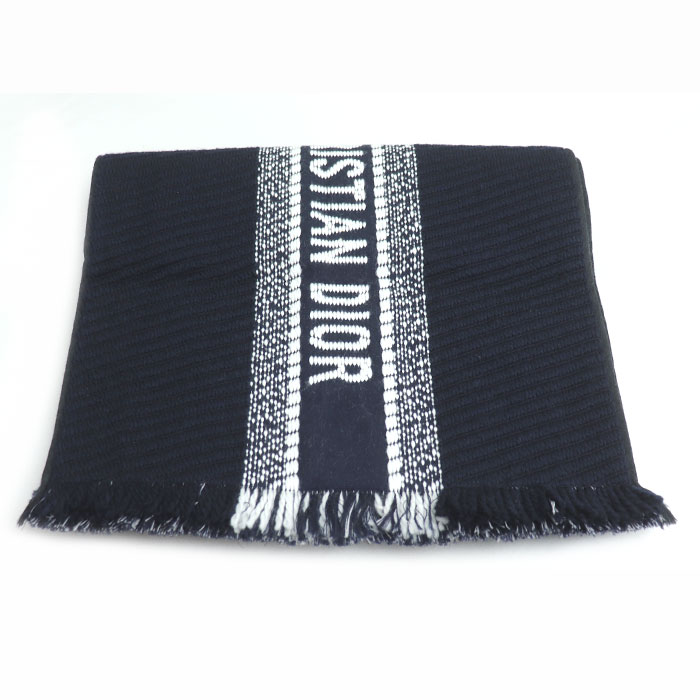 楽天市場】Christian Dior クリスチャンディオール マフラー RN15200