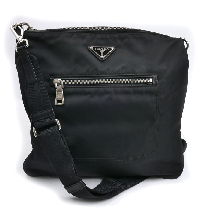 楽天市場】PRADA プラダ ショルダーバッグ ブラック BT0715 ユニ 