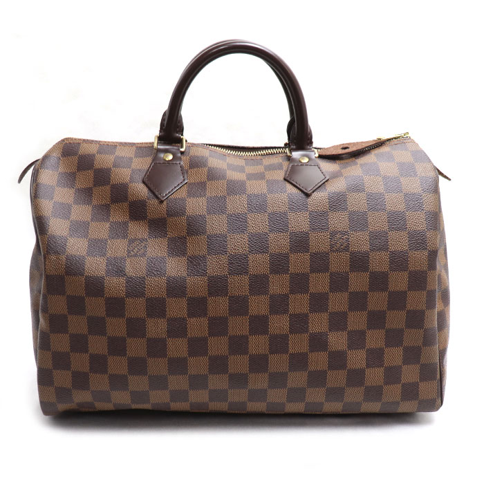 LOUIS VUITTON ルイ・ヴィトン スピーディー35 ボストンバッグ ダミエ ブラウン N41523 ユニセックス【中古】|古恵良質店