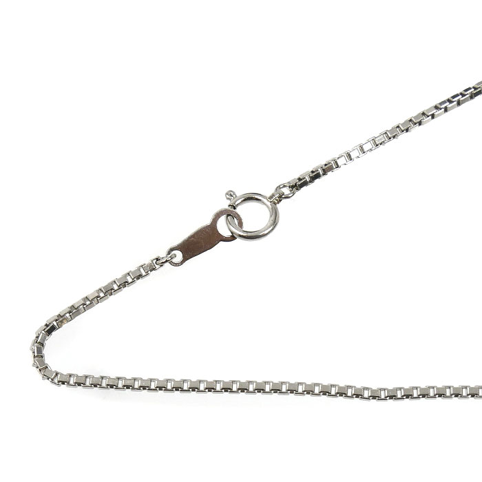Pt850プラチナ ネックレス ベネチアン 9.9g 60cm ユニセックス【中古】｜古恵良質店