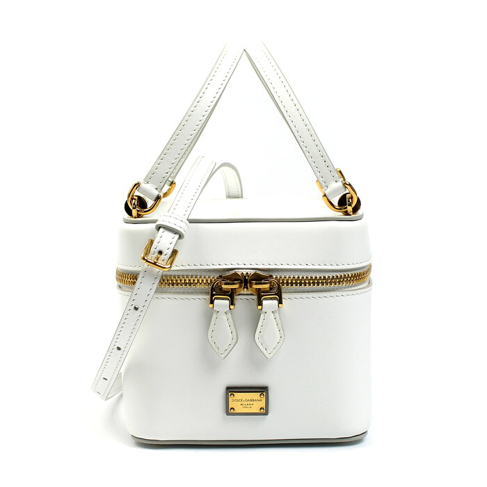DOLCE&GABBANA ドルチェアンドガッバーナ シシリー バニティ 2Wayショルダーバッグ ホワイト BB7715B732180002 レディース【中古】