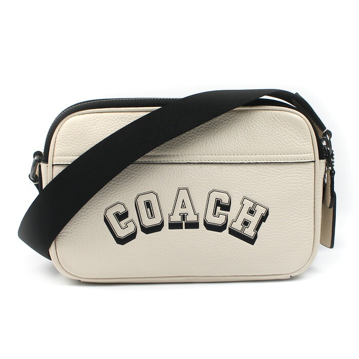COACH コーチ職 グラハム 差し交わす上半身 ヴァーシティ 主題 ショルダーバッグ 車輪止め/黒いこと CAJ64 QBMQV 逃げ口 ユニ一発やる【中古】
