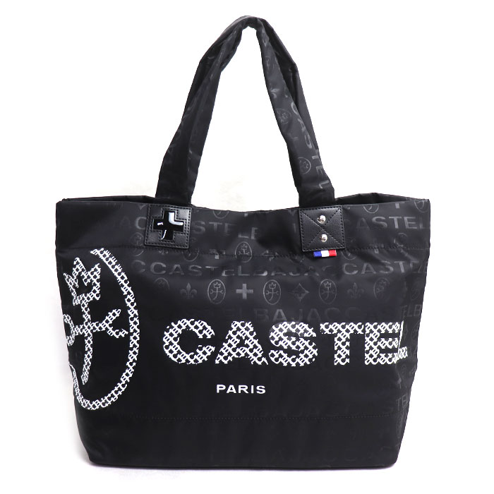 JC de CASTELBAJAC カステルバジャック パセ トート トートバッグ 黒いこと 031522 ユニ一発やる【中古】