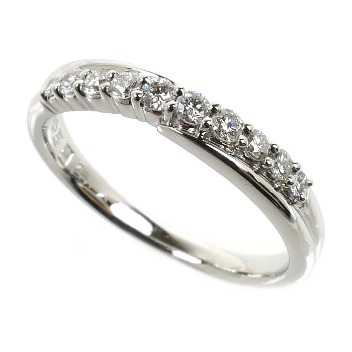 ROYAL ASSCHER ロイヤル・アッシャー Pt900プラチナ リング・指輪 ダイヤモンド0.26ct 15号 4.9g レディース【中古】｜古恵良質店