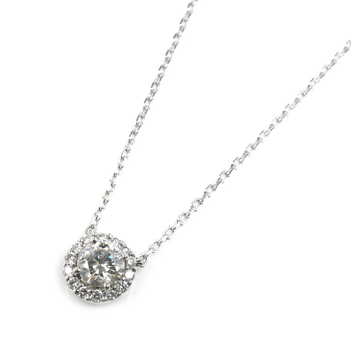 Vendome Aoyama ヴァンドーム青山 Pt950プラチナ Pt850プラチナ グレース ネックレス APXN 0281 45DI ダイヤモンド0.251ct 2.8g ～45cm フリーチェーン レディース【中古】｜古恵良質店