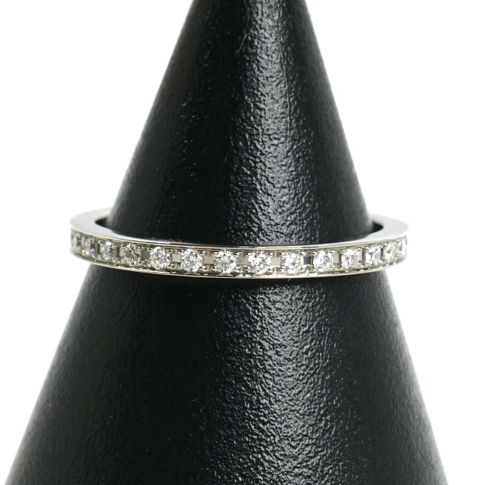 Boucheron ブシュロン Pt950プラチナ キャトルラディアント エタニティ リング・指輪 JAL00230 ダイヤモンド 8.5号 49 2.2g レディース【中古】【美品】|古恵良質店