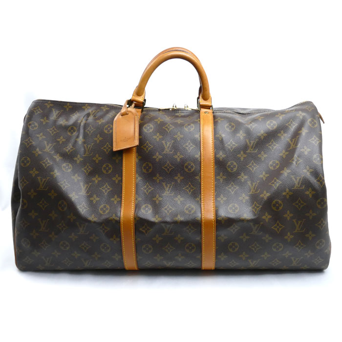 LOUIS VUITTON ルイ・ヴィトン キーポル60 ボストンバッグ モノグラム ブラウン M41422 ユニセックス【中古】｜古恵良質店
