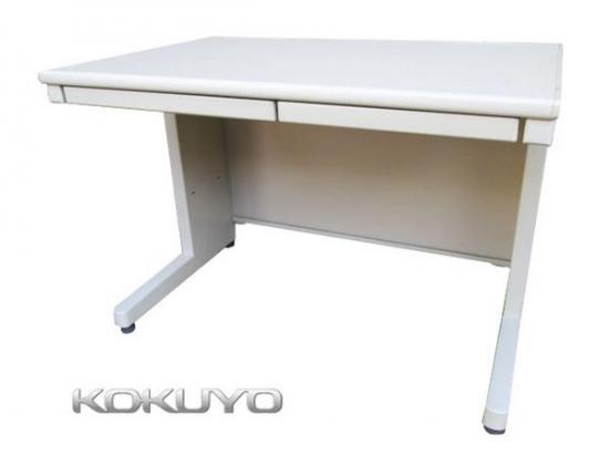 コクヨ_BS+学習机_平学習机_W1200【中古事務所調度品】