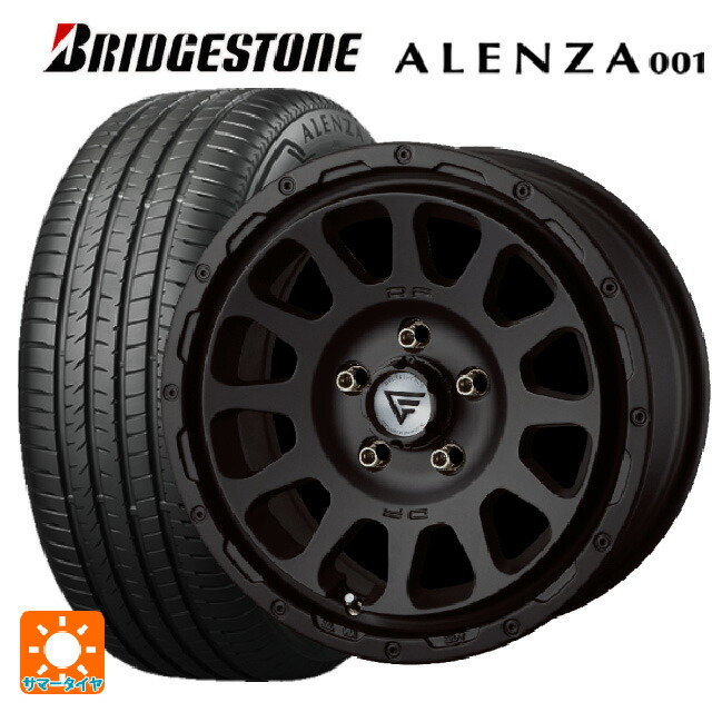 トヨタ RAV4(50系)用 235/65R17 108V XL ブリヂストン アレンザ001 正規品 エクシズルライン デルタフォース オーバル # マットブラック 新品サマータイヤホイール 4本セット|タイヤホイール専門店コニシタイヤ