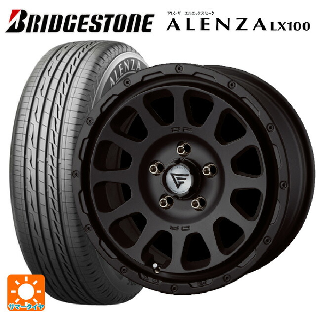 ミツオカ バディ()用 245/65R17 107H ブリヂストン アレンザLX100 正規品 エクシズルライン デルタフォース オーバル マットブラック 新品サマータイヤホイール 4本セット 151,990円