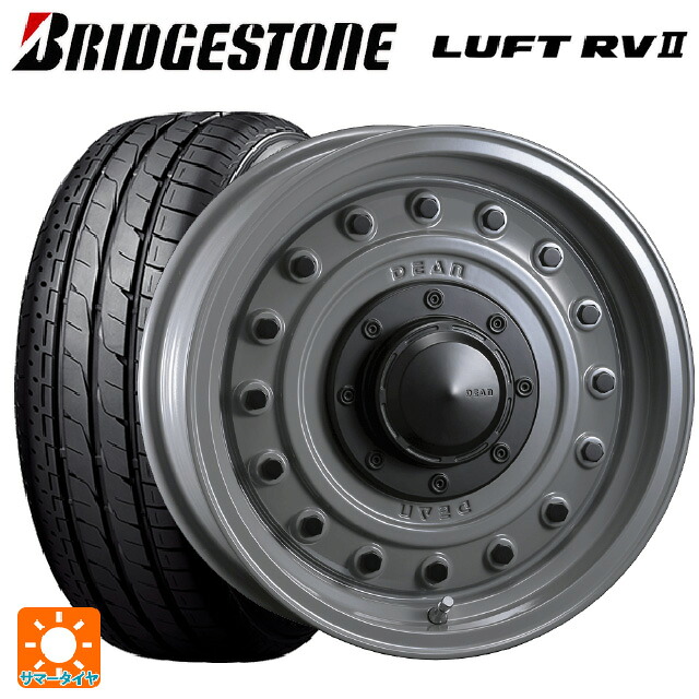 ルノー カングー(KFK系)用 205/60R16 92H ブリヂストン ルフトRV2(日本製) 正規品 # クリムソン ディーン コロラド スティールグレー 新品サマータイヤホイール 4本セット｜タイヤホイール専門店コニシタイヤ