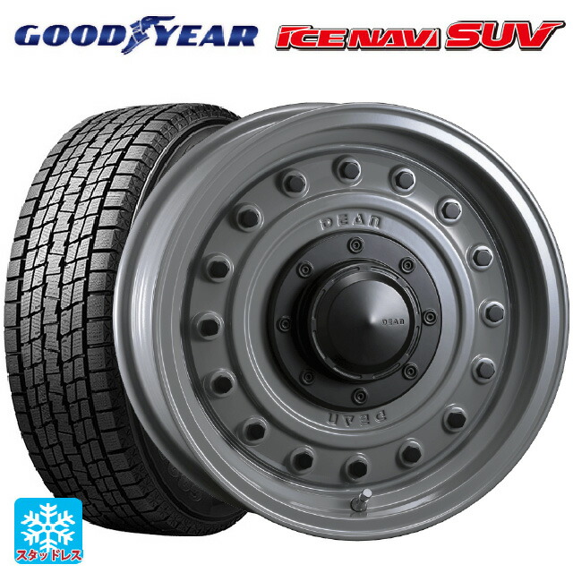 ミツビシ デリカD5(チューナーサイズ)(3DA系)用 235/70R16 106Q グッドイヤー アイスナビ SUV クリムソン ディーン コロラド スティールグレー 新品スタッドレスタイヤホイール 4本セット