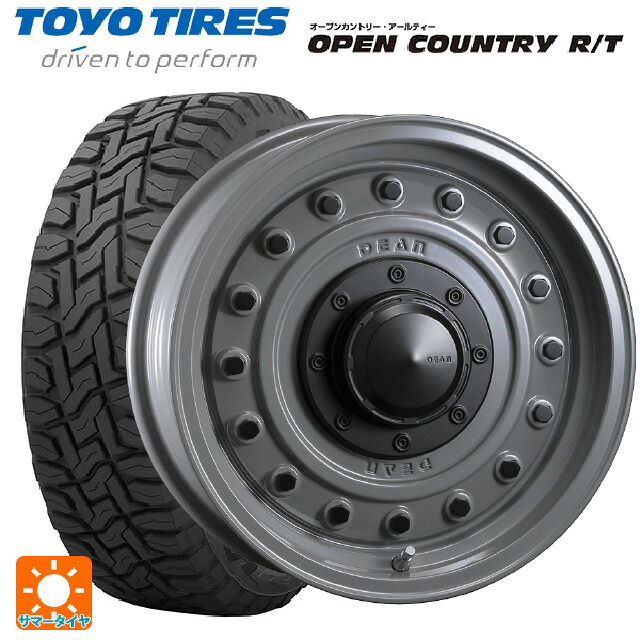 スズキ ジムニー(64系)用 215/70R16 100Q トーヨー オープンカントリー RT ブラックレター クリムソン ディーン コロラド スティールグレー 新品サマータイヤホイール 5本セット