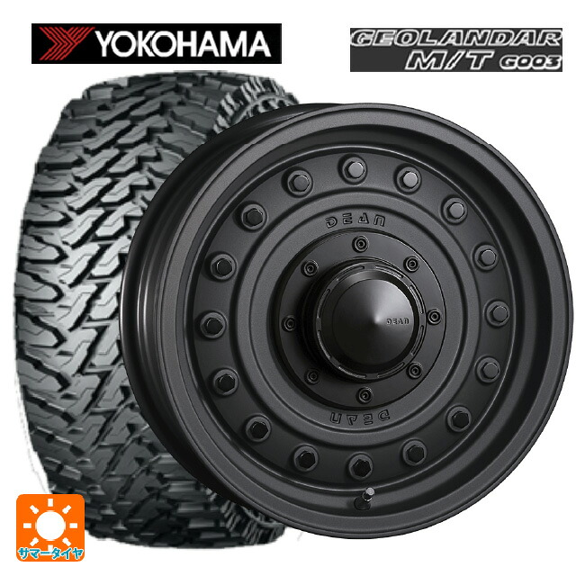 165/65R14 81/78Q ヨコハマ ジオランダー M/T G003 正規品 クリムソン ディーン コロラド マットチャコールブラック 14-4.5J 国産車用 サマータイヤホイール4本セット