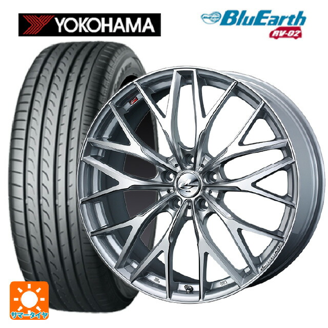 訳あり送料無料 サマータイヤホイール新品4本セット215 45r17 91w Xl ヨコハマブルーアースrv02 ウェッズレオニスmx Hs3 Sc 17 7j 国産車用サマータイヤホイール4本セット取付店直送可