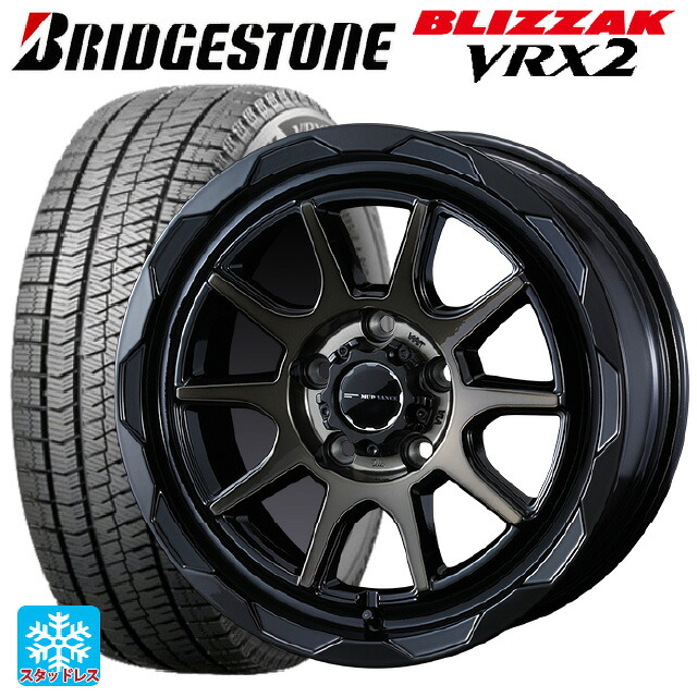 2024年製 195/60R16 89Q ブリヂストン ブリザック VRX2 正規品 ウェッズ マッドヴァンス06 ブラックポリッシュブロンズクリア 16-7J 国産車用 スタッドレスタイヤホイール4本セット｜タイヤホイール専門店コニシタイヤ 119,065円