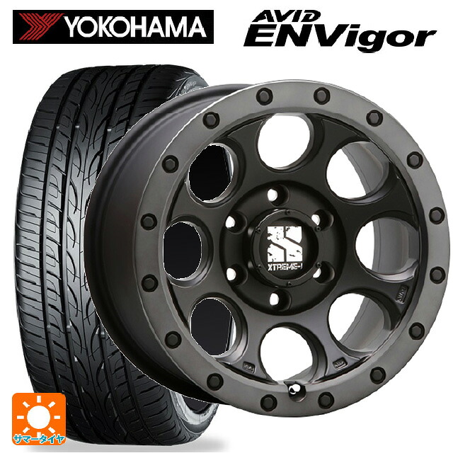 235/45R18 98W ヨコハマ エービット エンビガー S321 エムエルジェイ エクストリームJ XJ03 Flat Black Smoke 18-8J 国産車用 サマータイヤホイール4本セット|タイヤホイール専門店コニシタイヤ