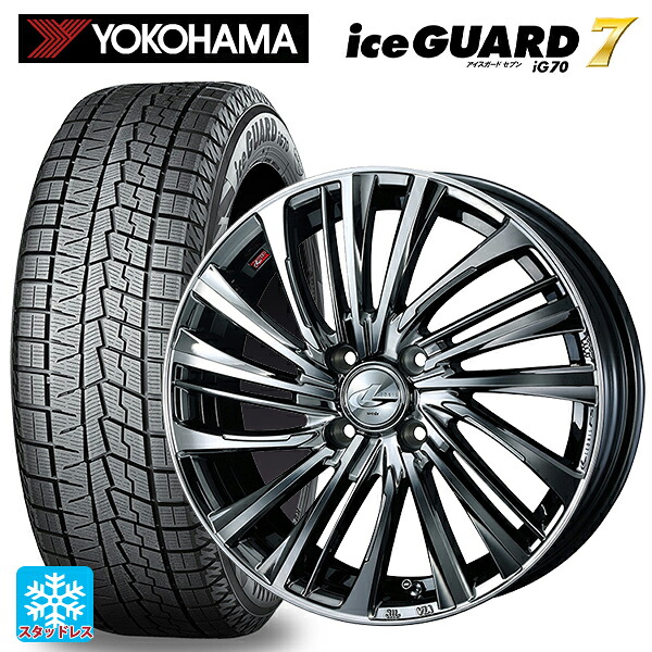 ダイハツ タフト(LA900/LA910)用 165/65R15 81Q ヨコハマ アイスガード7(IG70) ウェッズ レオニス FS BMCMC 新品スタッドレスタイヤホイール 4本セット
